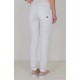 Hose "Malibu" white in Stretch Twill von Buena Vista