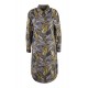 Hemdblusen Kleid in Old Yellow Print von Smith&Soul