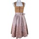 70 cm - Dirndl von "Glanz & Zauber" mit Stretch in Curcuma