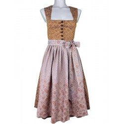 70 cm - Dirndl von "Glanz & Zauber" mit Stretch in Curcuma