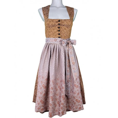 70 cm - Dirndl von "Glanz & Zauber" mit Stretch in Curcuma