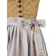 70 cm - Dirndl von "Glanz & Zauber" mit Stretch in Curcuma