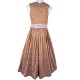 70 cm - Dirndl von "Glanz & Zauber" mit Stretch in Curcuma