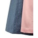 Dirndl "Zita" mit Stehkragen in rauchblau mit rosé Schürze - Wenger 70 cm