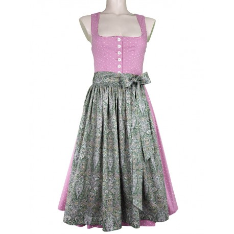 70 cm - Dirndl "Pillersee" in rosé von Hammerschmid