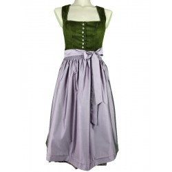 70 cm - Dirndl "Josepha" Feincord in oliv von Wenger