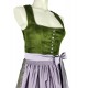 70 cm - Dirndl "Josepha" Feincord in oliv von Wenger