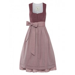 70 cm - Dirndl "Martina" mauve von Heimatglück