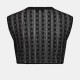 Spitzenbluse "Emmi Black Stripes" - CocoVero