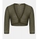 Dirndlbluse "Leni Olive" aus Spitze - CocoVero