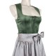 70 cm - Dirndl mit Samt in oliv von Krüger Collection