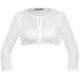 Hochgeschlossene Dirndlbluse "Hilda-Anita" in offwhite aus Spitze mit 7/8 Arm - Marjo