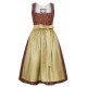 75 cm - Dirndl "Leandra" in kamin mit apfel von Alpenfee exclusive