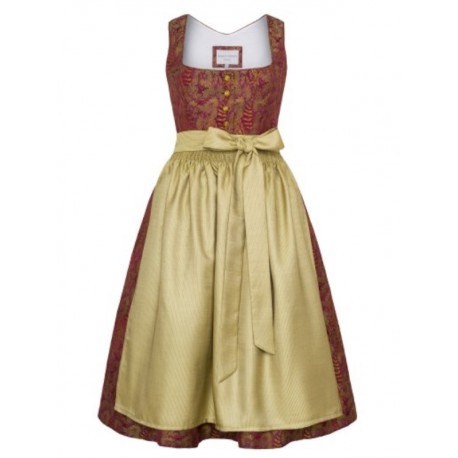 75 cm - Dirndl "Leandra" in kamin mit apfel von Alpenfee exclusive