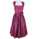 70 cm - Dirndl von "Glanz & Zauber" mit Stretch in Kirsche