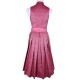 Dirndl "Ilse" mit Stehkragen in aperol - Wenger 70 cm