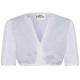 Dirndlbluse Ramona mit V-Ausschnitt von Wenger