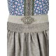 60 cm - Dirndl "Rana" in blau mit schilf von Krüger