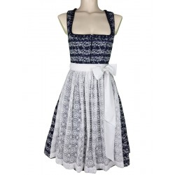60 cm - Dirndl Minna in marine von Krüger