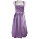 70 cm - Dirndl "Katrin" mit Samtmieder in mauve von Wenger