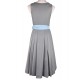 Dirndl Ingrid in schilf mit aqua von Turi, 70 cm