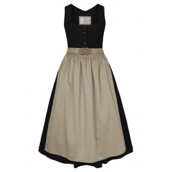 75 cm - Dirnd lTara in schwarz von Alpenfee exclusive