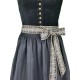 70 cm - Dirndl Ilona mit Samtmieder in schwarz von Wenger