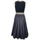 70 cm - Dirndl Ilona mit Samtmieder in schwarz von Wenger