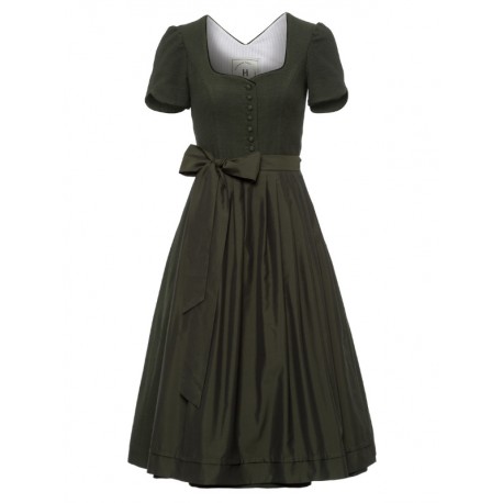 Heimatglück - Dirndl Thea mit Arm in oliv