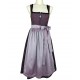 Dirndl Inga in aubergine von Turi, 70 cm