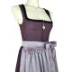 Dirndl Inga in aubergine von Turi, 70 cm