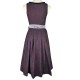 Dirndl Inga in aubergine von Turi, 70 cm