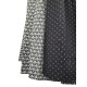 70 cm - Dirndl Pillersee in schwarz/weiß von Hammerschmid