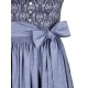 Dirndl Koflersee in blau von Hammerschmid, 70 cm