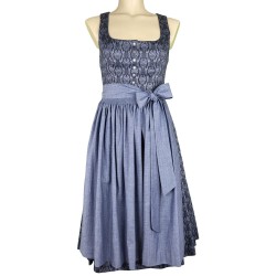 Dirndl Koflersee in blau von Hammerschmid, 70 cm