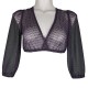Dirndlbluse Antonia in mauve mit Ballonarm - Wenger