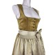70 cm - Dirndl Tuana mit Samt in messing von Krüger Collection