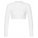 Spitzen Dirndlbluse Kelly in weiß mit langem Arm von Waldorff