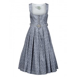 70 cm -Trachtenkleid mit Gürtel in jeansblau - Berwin