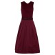 70 cm - Dirndl Carlotta bordeaux von Heimatglück