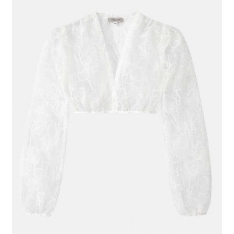 Dirndlbluse Luna Bridal Flower - CocoVero