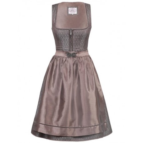 65 cm - Dirndl Dormitz in espresso von Marjo
