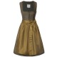 65 cm - Dirndl Volkach in olivbraun von Marjo