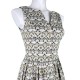 70 cm - Dirndl von Glanz & Zauber mit Stretch in sandgold mit schwarz
