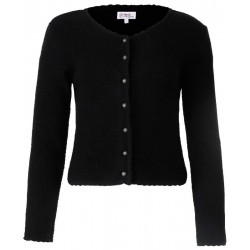 Strickjacke Vilseck in schwarz von Marjo
