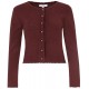 Strickjacke Vilseck in bordeaux von Marjo