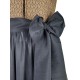 70 cm - Dirndl Kasandra in schwarz mit cognac von Wenger