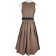 70 cm - Dirndl Kasandra in schwarz mit cognac von Wenger