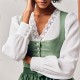 Dirndlbluse Grace mit Ballonarm - Waldorff