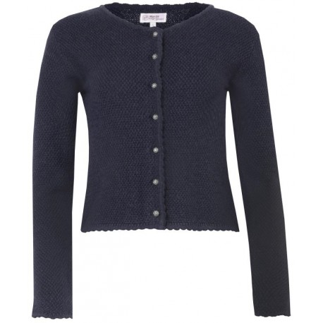 Strickjacke Vilseck in nachtblau von Marjo